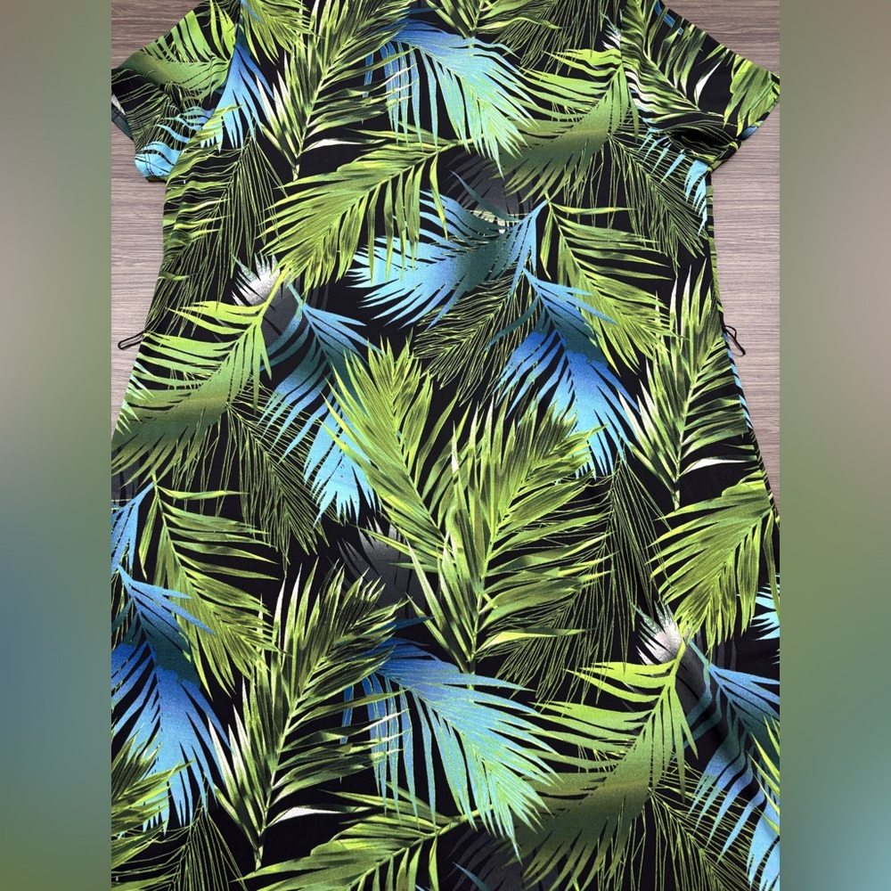 Investments Jungle Heat Dress with Belt Size Large NWT - Picture 8 of 8